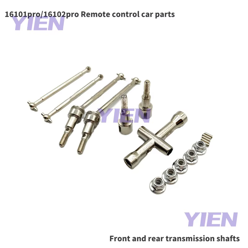 SCY 16101 PRO 16102 PRO 16103 PRO RC voiture pièces de mise à niveau en métal sans brosse pièces de bricolage pièces originales arbre d'entraînement d'engrenage de moteur sans brosse