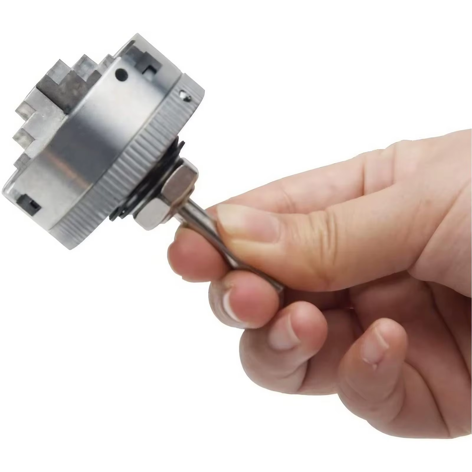 Mandrin de perceuse électrique robuste auto-centrant à 3 ou 4 mors