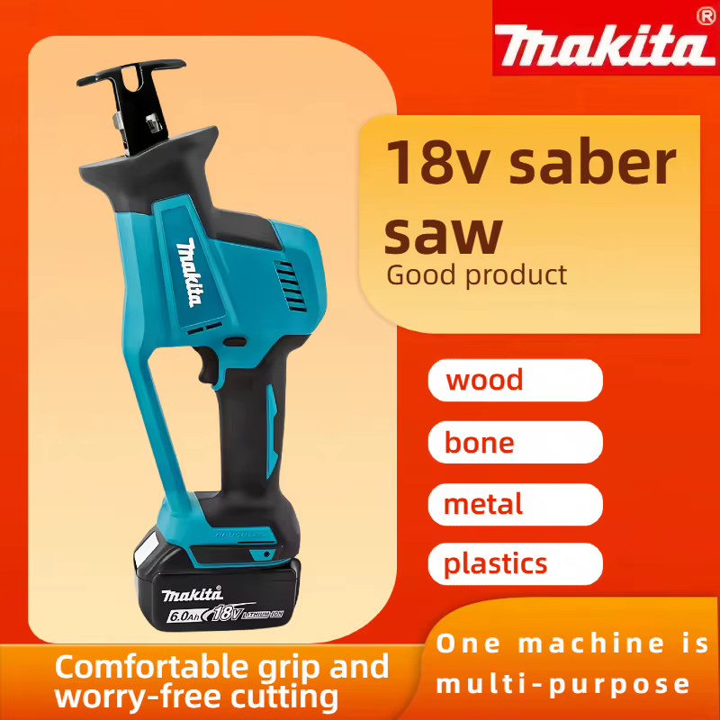 Scie multifonction rechargeable au lithium Makita 18V DJR189