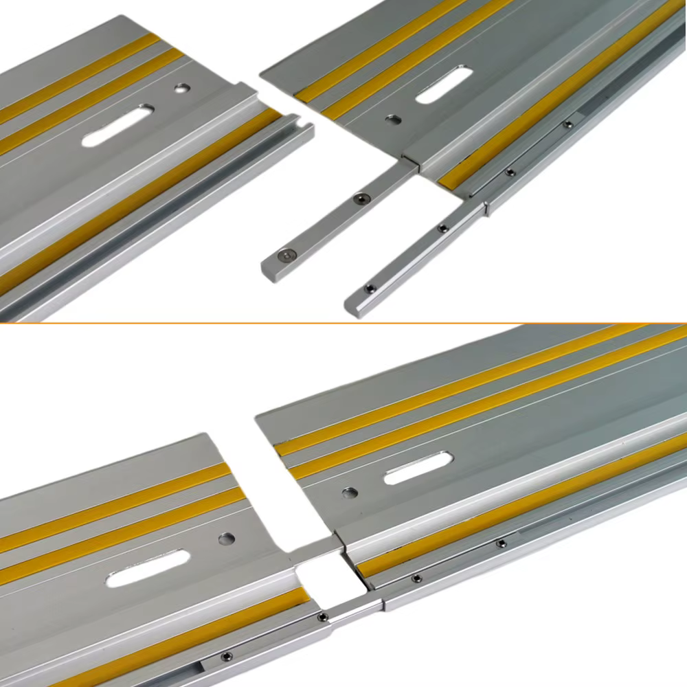 Rail de guidage en alliage d'aluminium pour scie à ruban