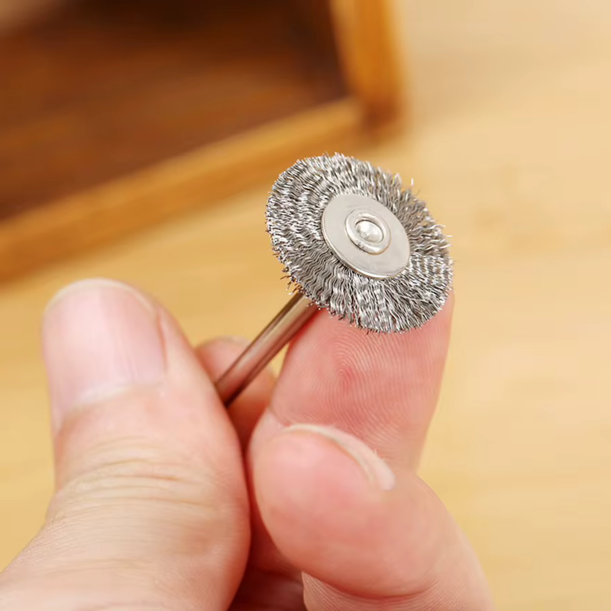 Brosses rotatives en acier de 22mm