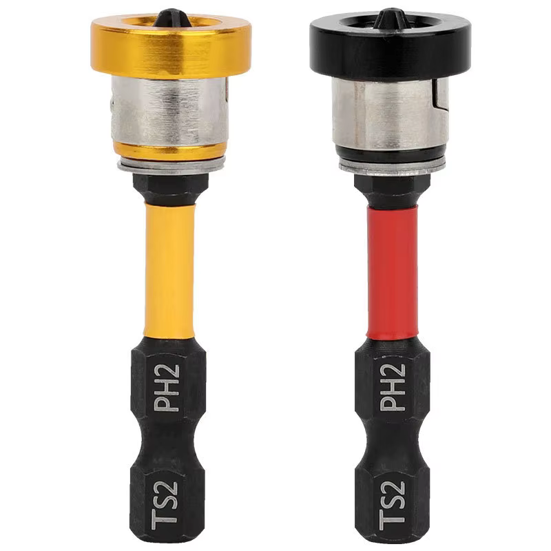 Embouts de tournevis de positionnement de 50mm, embouts de vis pour cloisons sèches, plaques de plâtre, vis de localisation de têtes de lot, outils de perçage