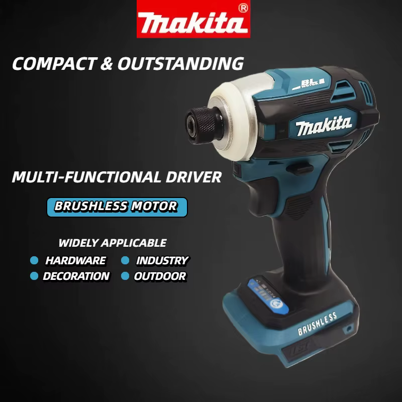 Makita DTD172 Perceuse à percussion sans fil LXT BL avec moteur sans balais 18V pour bois