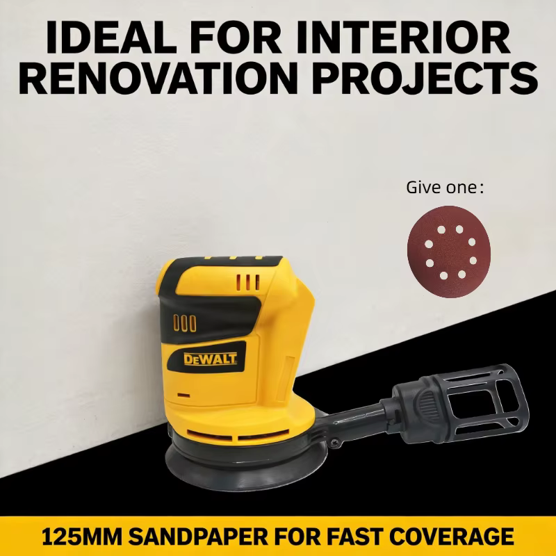 Ponceuse orbitale sans fil Dewalt : Machine de ponçage et de polissage sans fil 20V