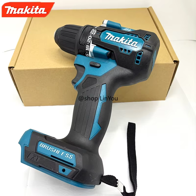 Makita DDF487 Perceuse à percussion électrique sans fil 18V lithium-ion 10 mm