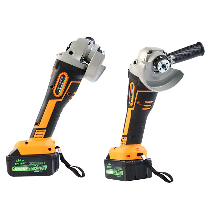 Ponceuse d'angle électrique sans fil 18V professionnelle portable