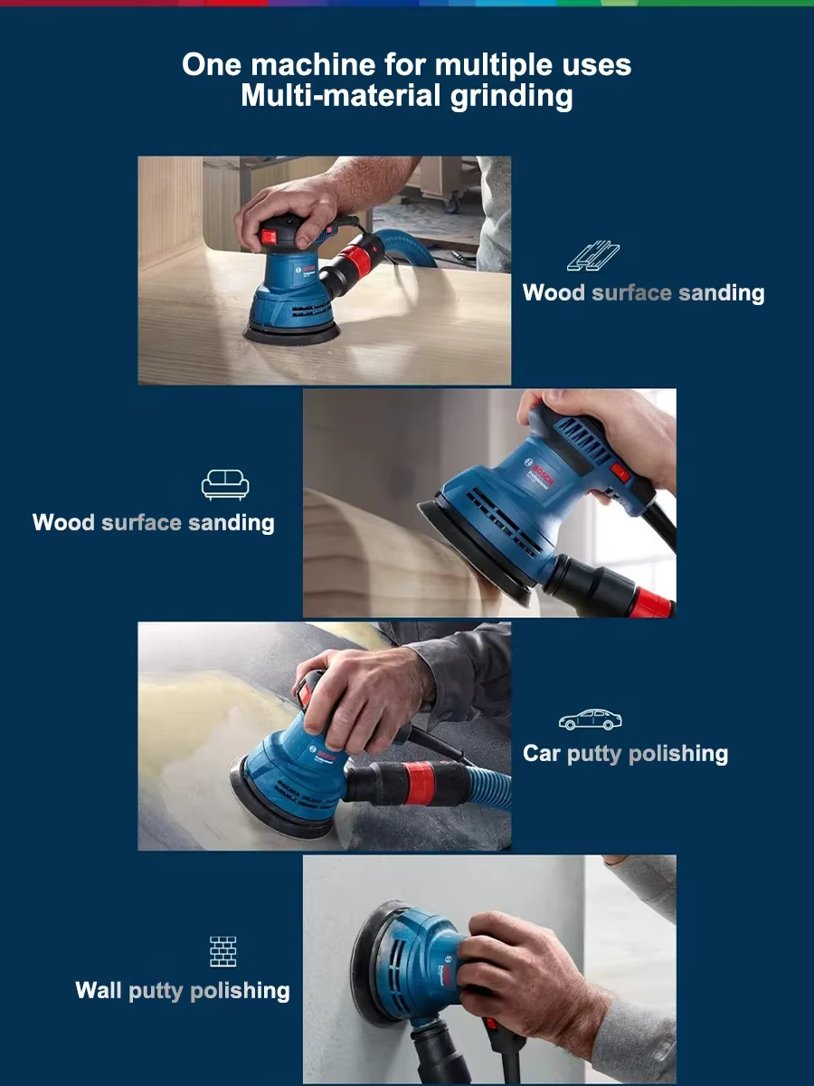 Ponceuse orbitale Bosch GEX125 280W 125mm à vitesse variable