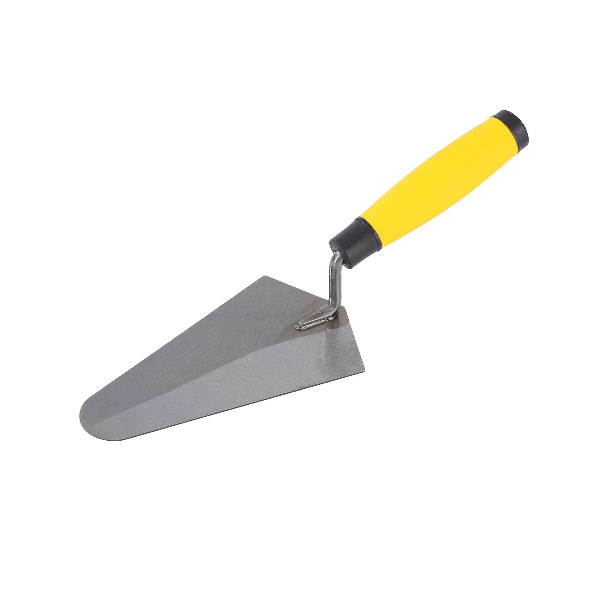 Lot de 5 outils de maçonnerie en acier au carbone : truelle de maçon