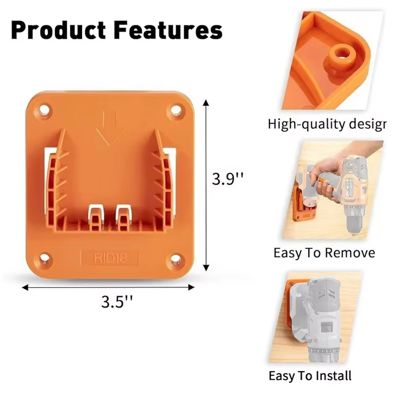 Porte-outil pour batterie Li-ion RIDGID 18V