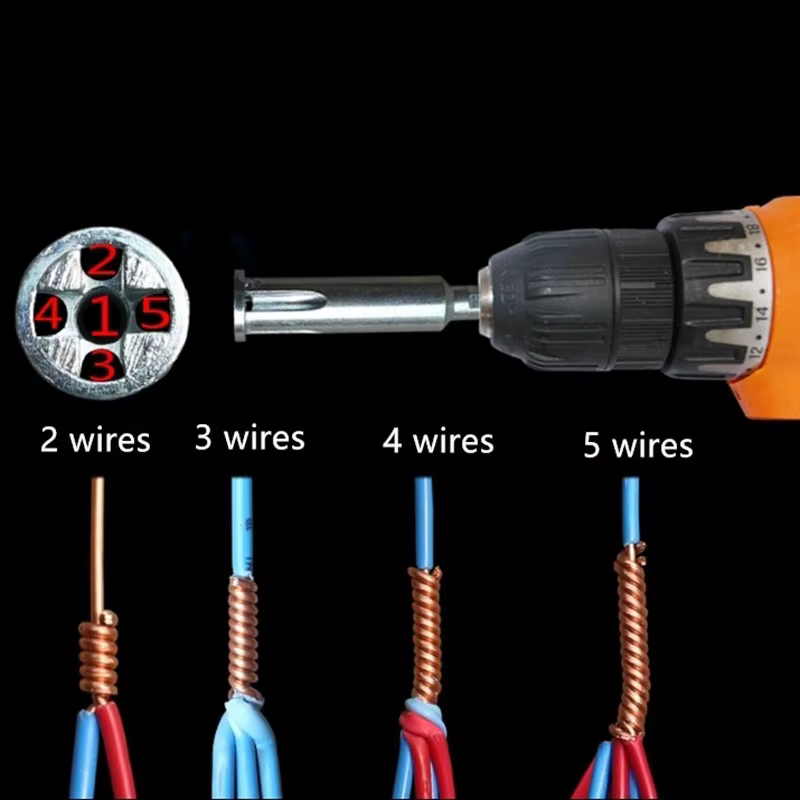 Outil de torsion de fil électricien Twister connecteur rapide
