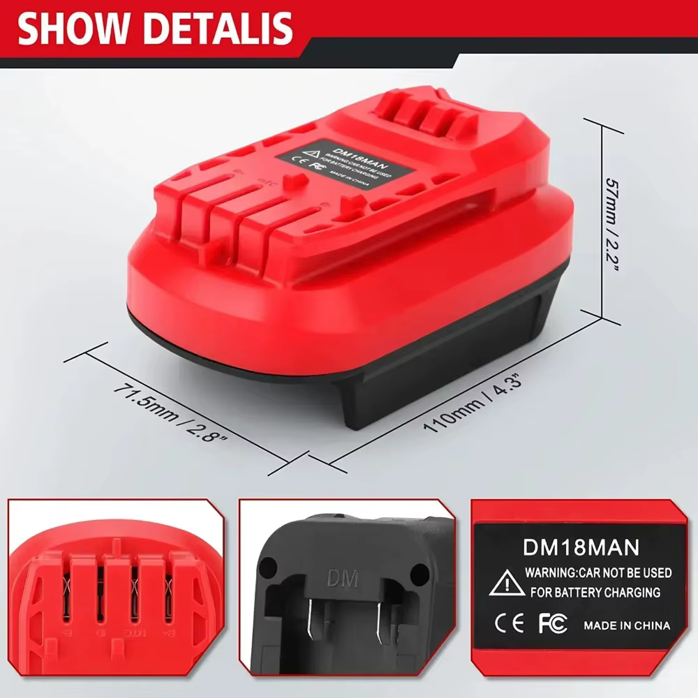 Adaptateur de batterie pour perceuse Craftsman 20V