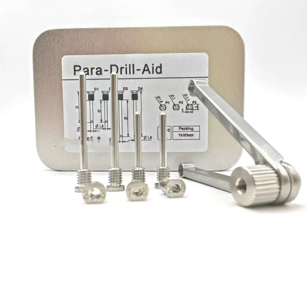 Outils dentaires Implant Para perceuse aide Guide d'implant outil Oral parallèle dentisterie Implantation localisateur de Position