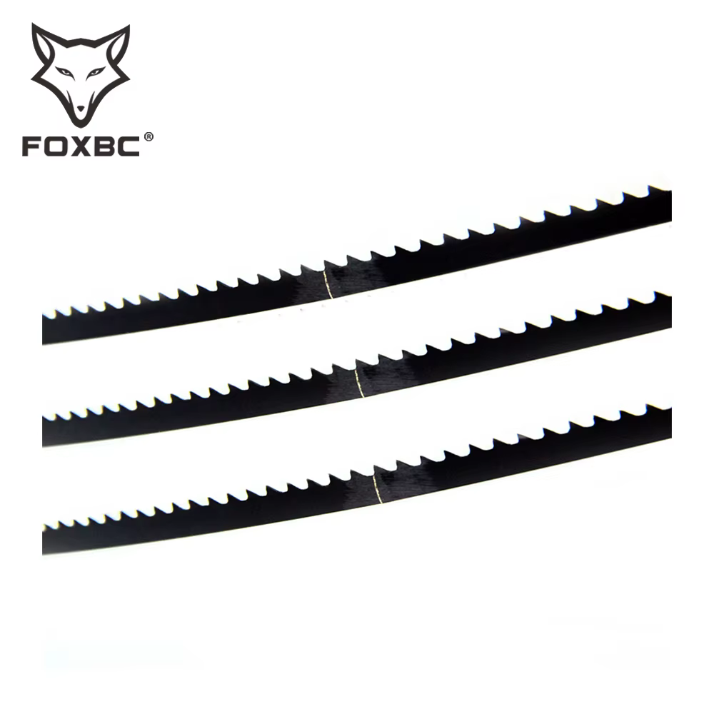 FOXBC 1712 x 12 x 0,36 mm Lames de scie à ruban 6 TPI pour Metabo BAS 260 Swift, BAS 261 Précision pour la coupe du bois et du plastique 3 pièces