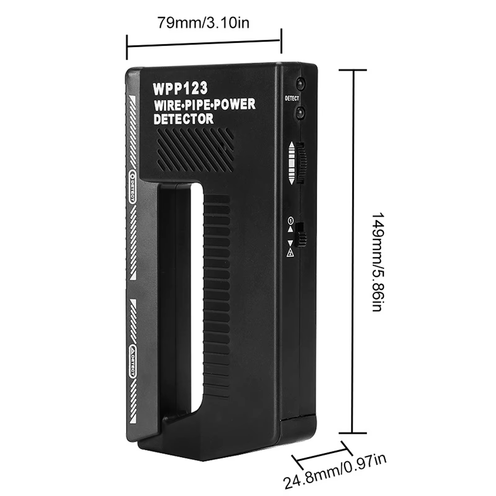 Détecteur de métaux multifonction WPP123