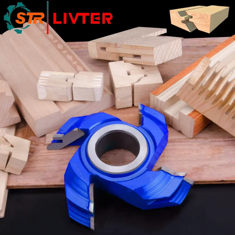 Couteau à mortaise et à tenon à 45 degrés