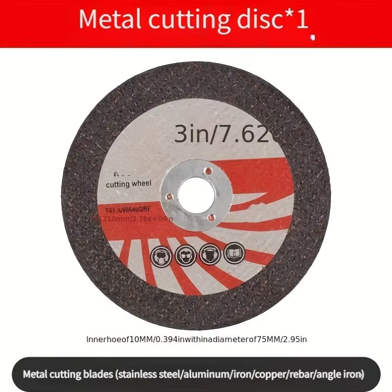 Ensemble de 7 lames de scie circulaire Procut de 3 pouces avec disque de meulage de 75 mm - Structure en acier durable
