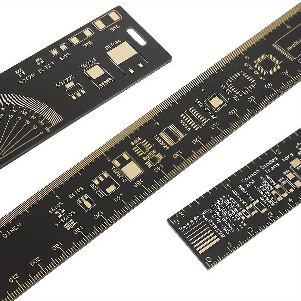 Règle de mesure multifonctionnelle pour PCB de 15 cm/20 cm/25 cm