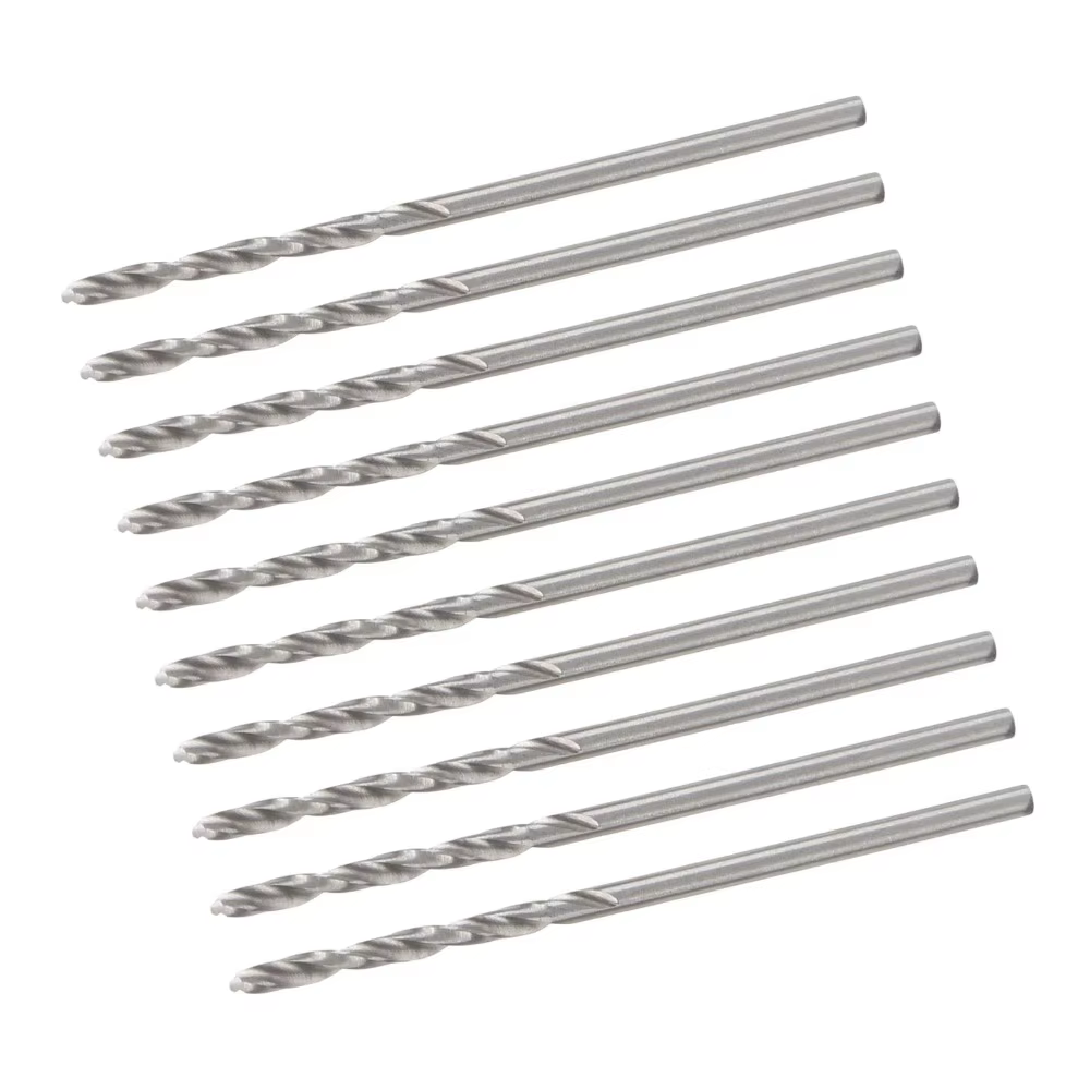 Foret hélicoïdal de 1,75 mm de diamètre, entièrement affûté, extra long, micro-forets en acier rapide, longueur 46 mm