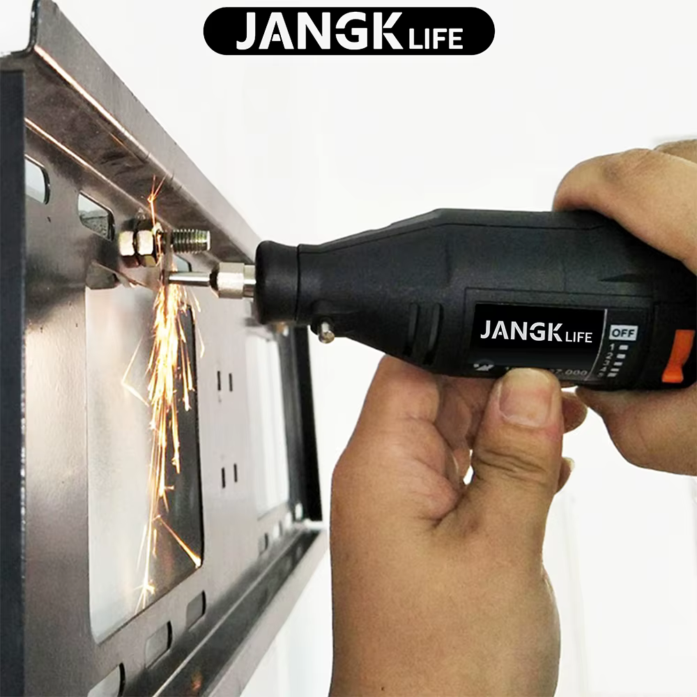 JANGKLIFE 110V 220V outils électriques Mini perceuse électrique meuleuse graveur polisseuse avec Kit d'outils rotatifs