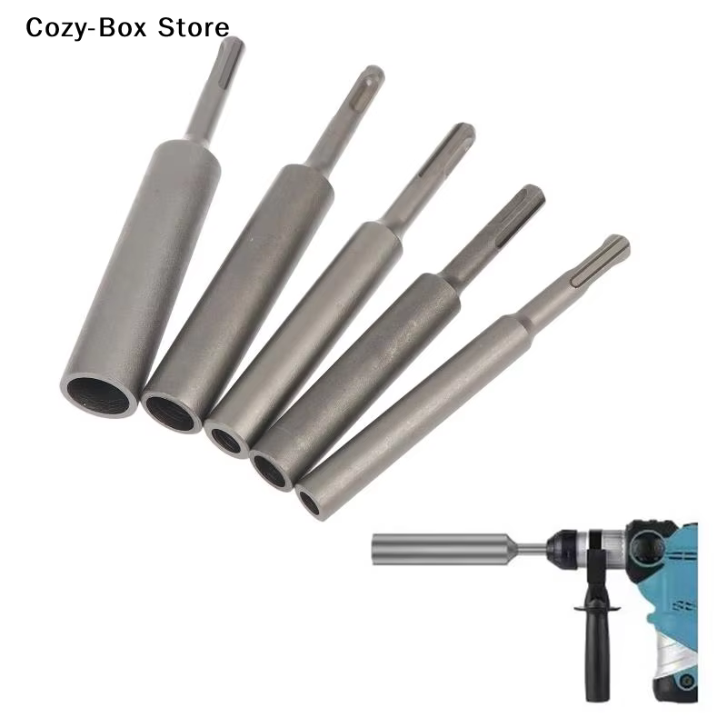 Poinçon de mise à la terre robuste en acier trempé pour tiges de 8/10/12/16/20 mm, compatible avec les outils électriques rotatifs, les marteaux perforateurs et les perceuses à percussion