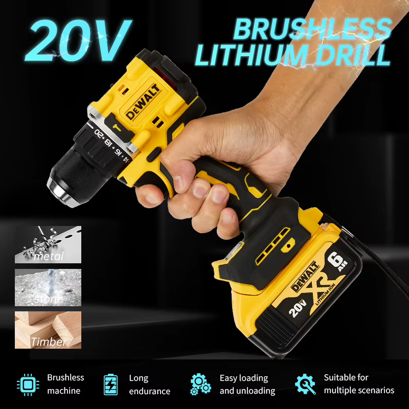 Perceuse à percussion sans fil Dewalt DCD805