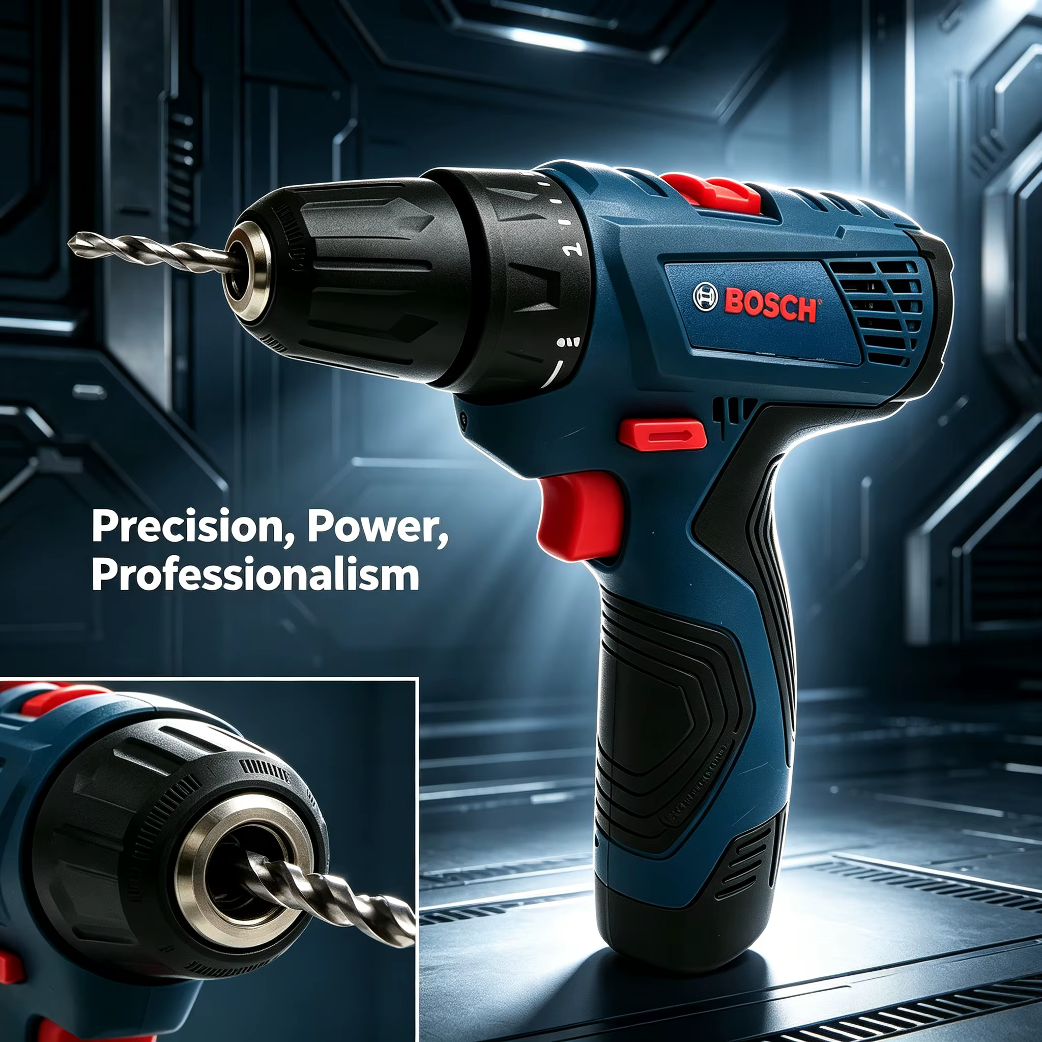 Bosch – perceuse électrique professionnelle GSR120-LI 12V