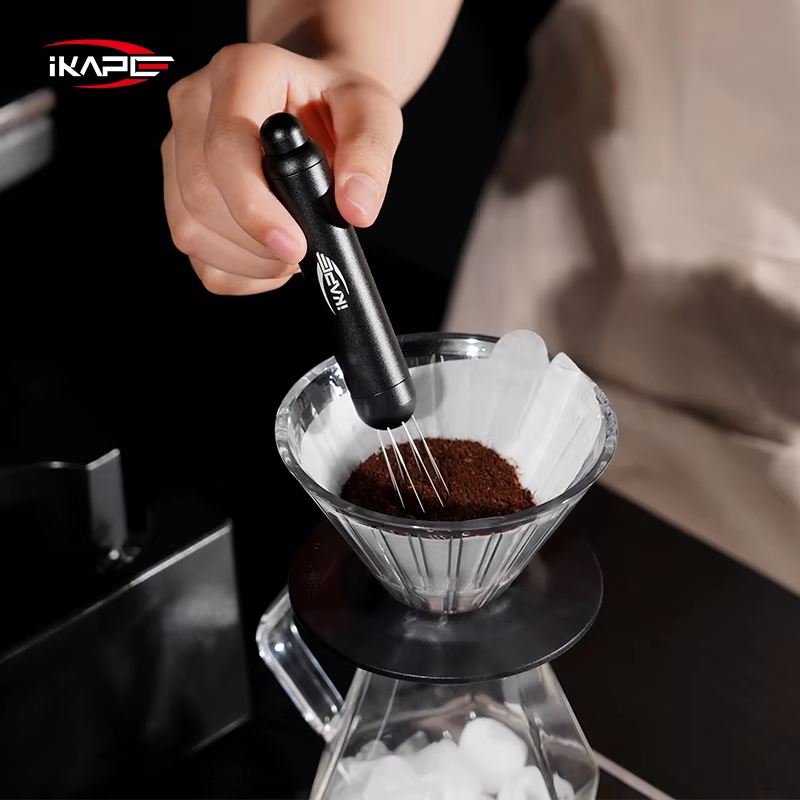 Outil WDT IKAPE, distributeur de poudre d'expresso magnétique, outils professionnels pour barista, accessoire à café télescopique rétractable