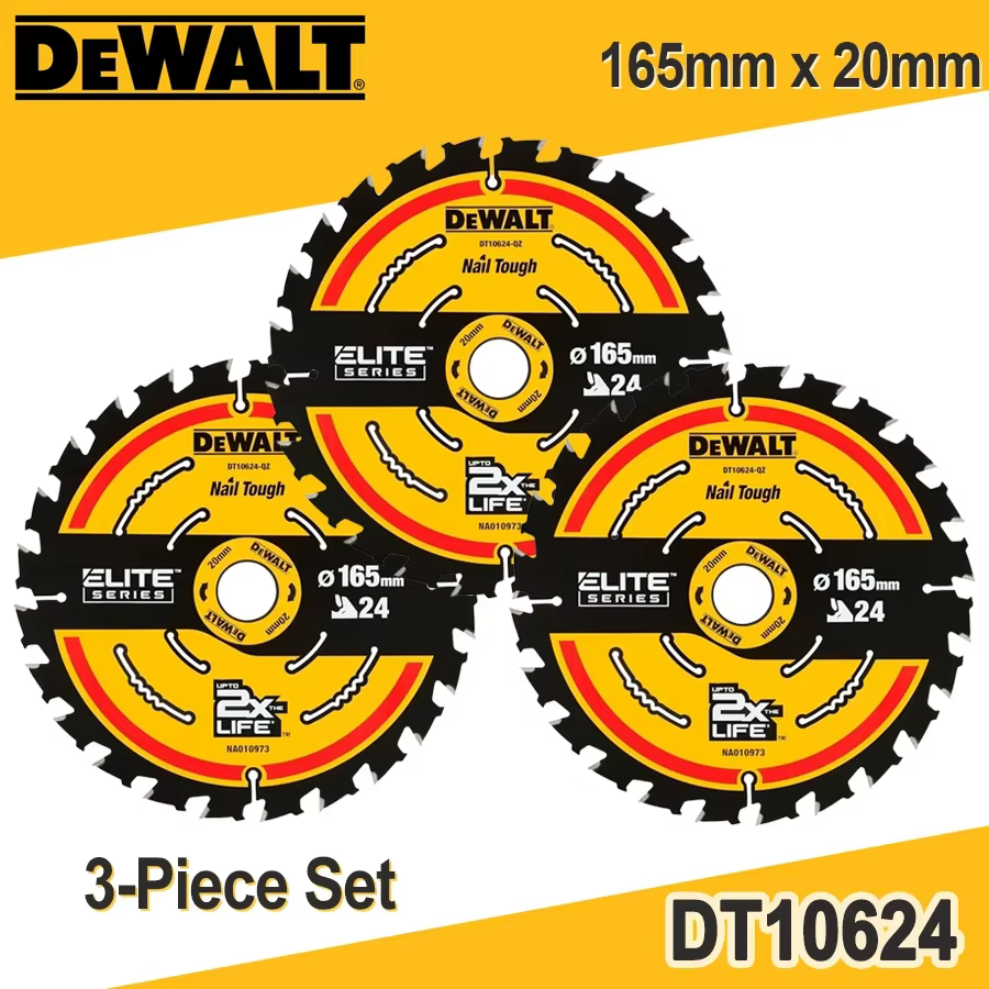 DEWALT DT10624-A9 lame de scie à bois 24T Construction