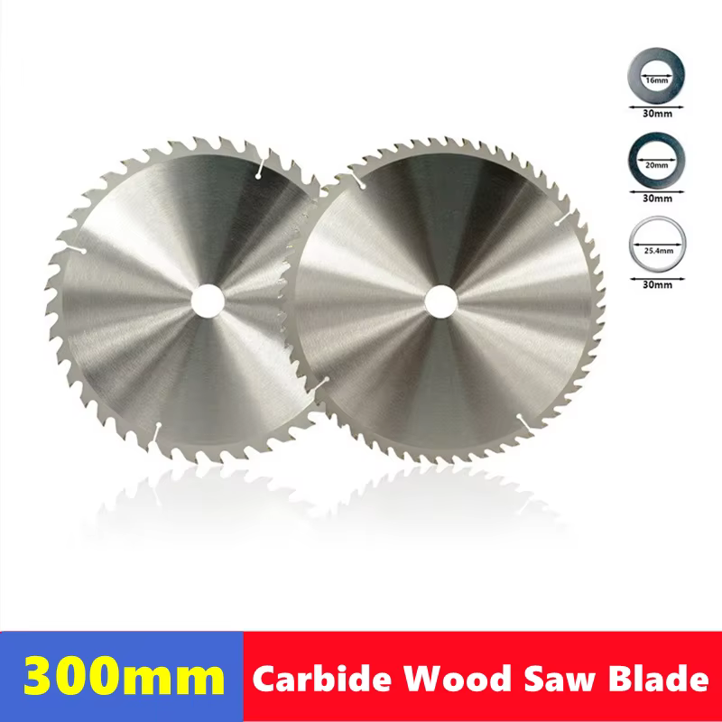 Lame de scie circulaire TCT pour le travail du bois de 300/305 mm avec un diamètre de coupe de 30 mm et 40/60/80/100