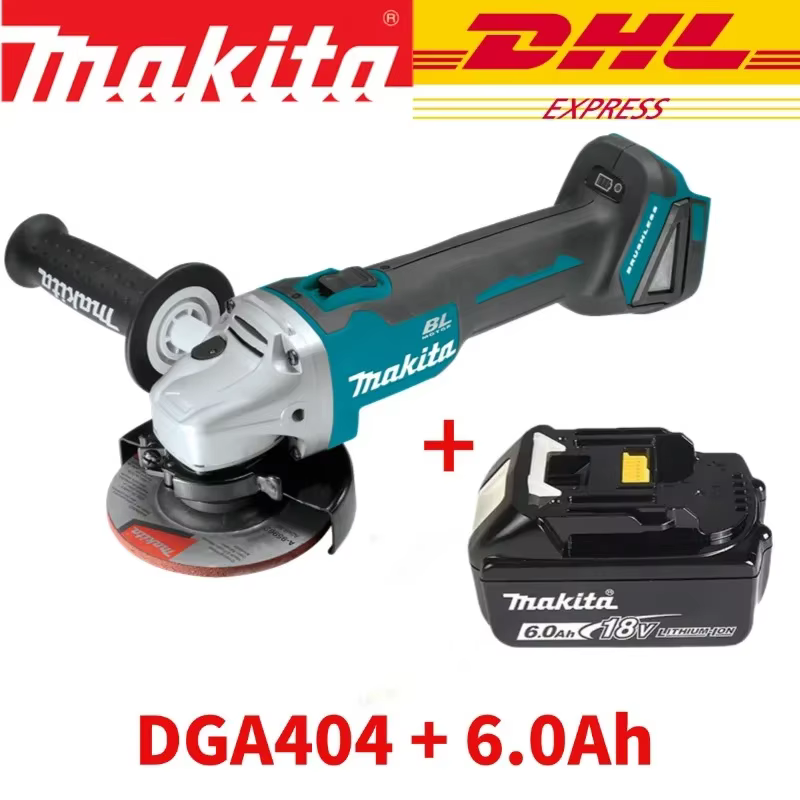 Meuleuse d'angle électrique sans fil Makita 18V 125mm DGA404 haute puissance