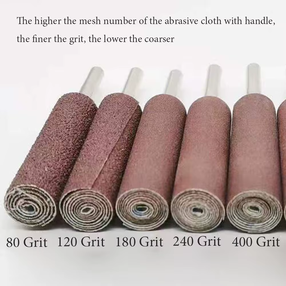 Bandes Abrasives à Tête Cylindrique