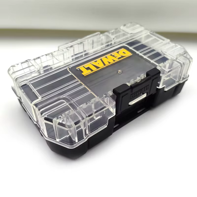 DEWALT TSTAK noir boîtier moyen Mini outil de rangement en plastique Portable Durable boîte à outils 148*85*40MM