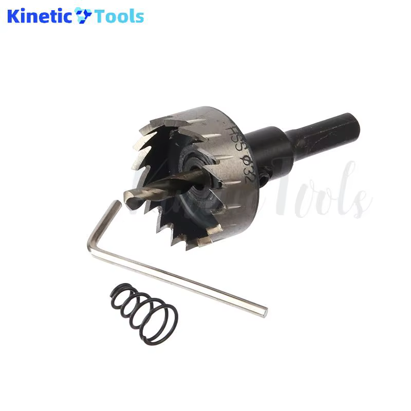 Scie cloche HSS 32mm Cobalt acier rapide M35 ensemble d'outils