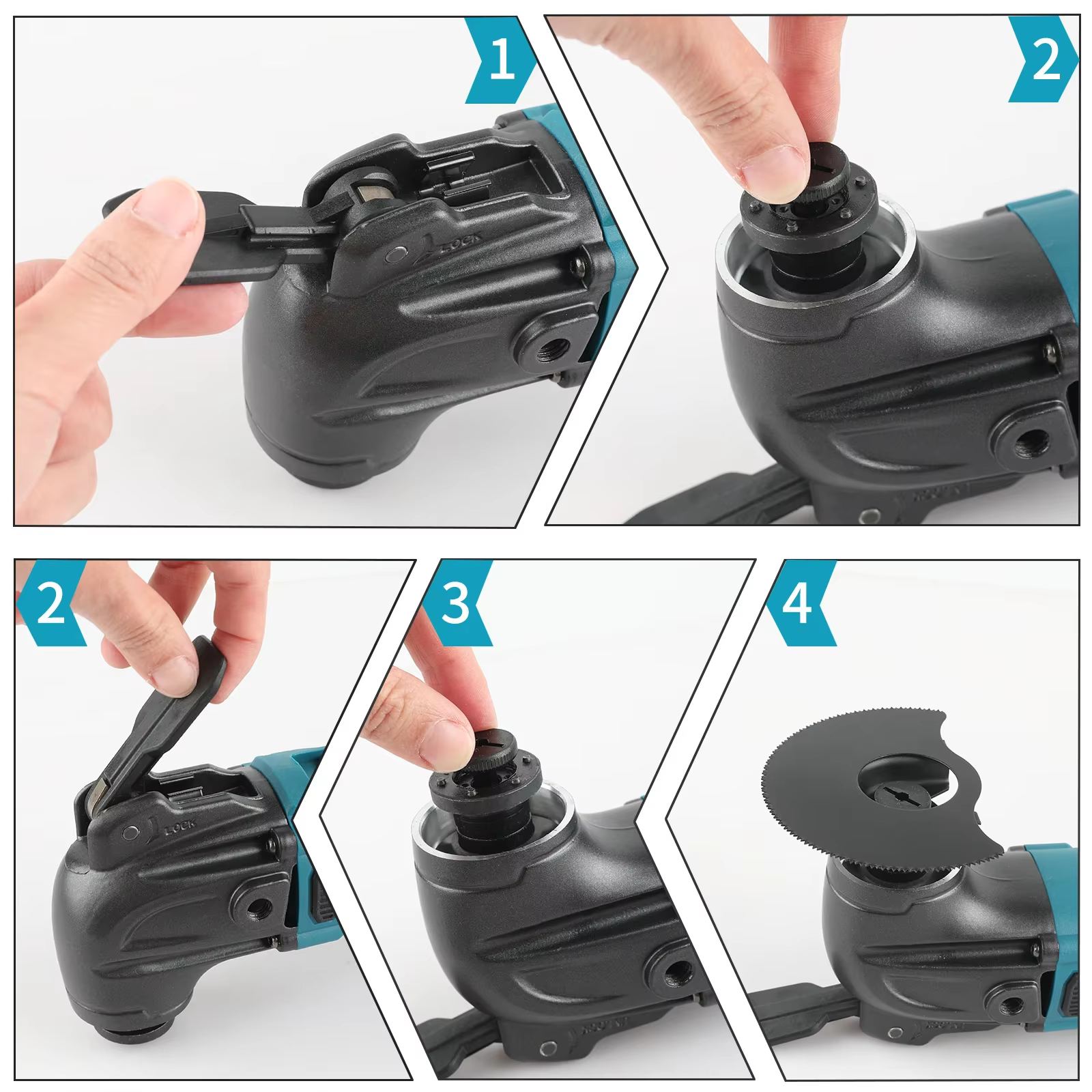 Outil oscillant sans fil Makita 18V sans balais
