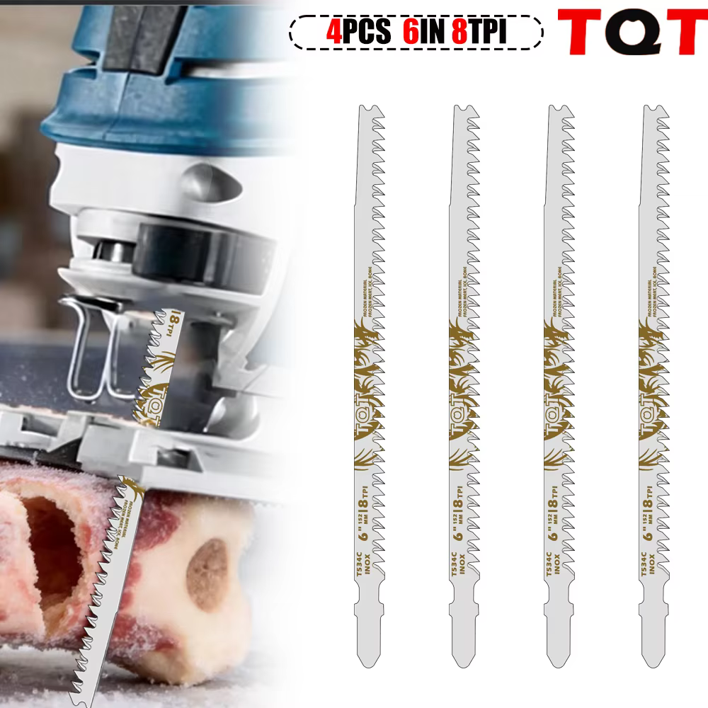 Lame de scie sauteuse en acier inoxydable 8Tpi
