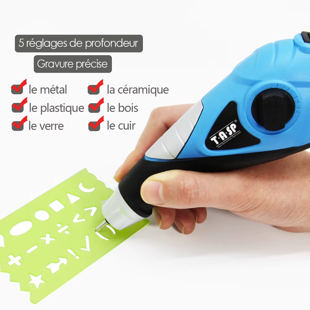 Outils de gravure 13W Vitesse 5 Niveau