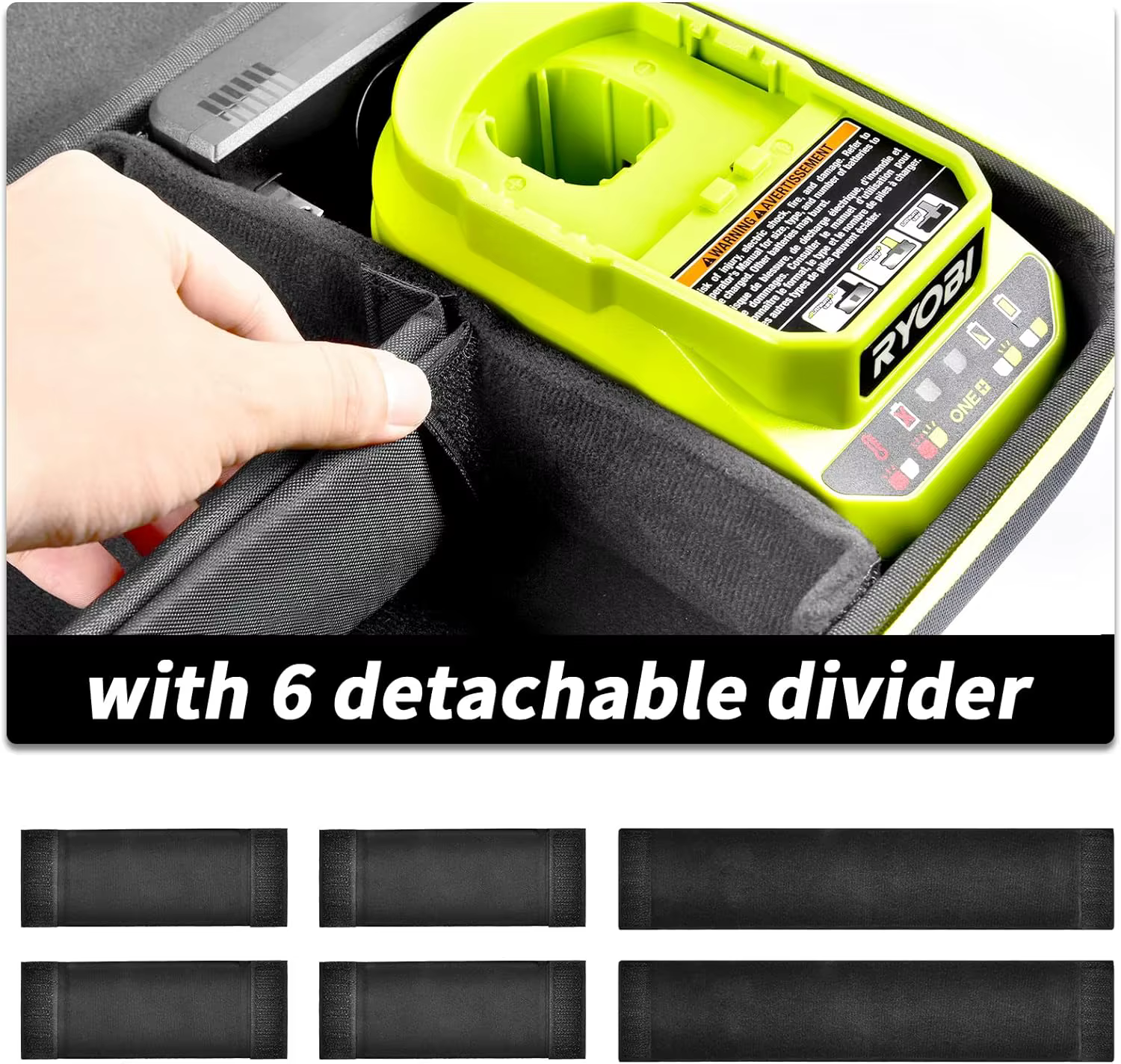 Coque compatible avec batterie compacte Ryobi ONE+ 18 V lithium-ion 4