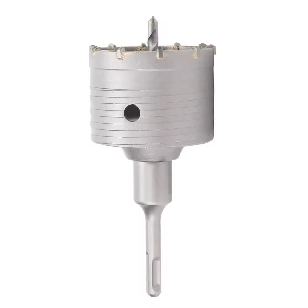 Foret de scie cloche SDS-Plus 30-150 mm pour murs en béton – Compatible avec les perceuses à percussion