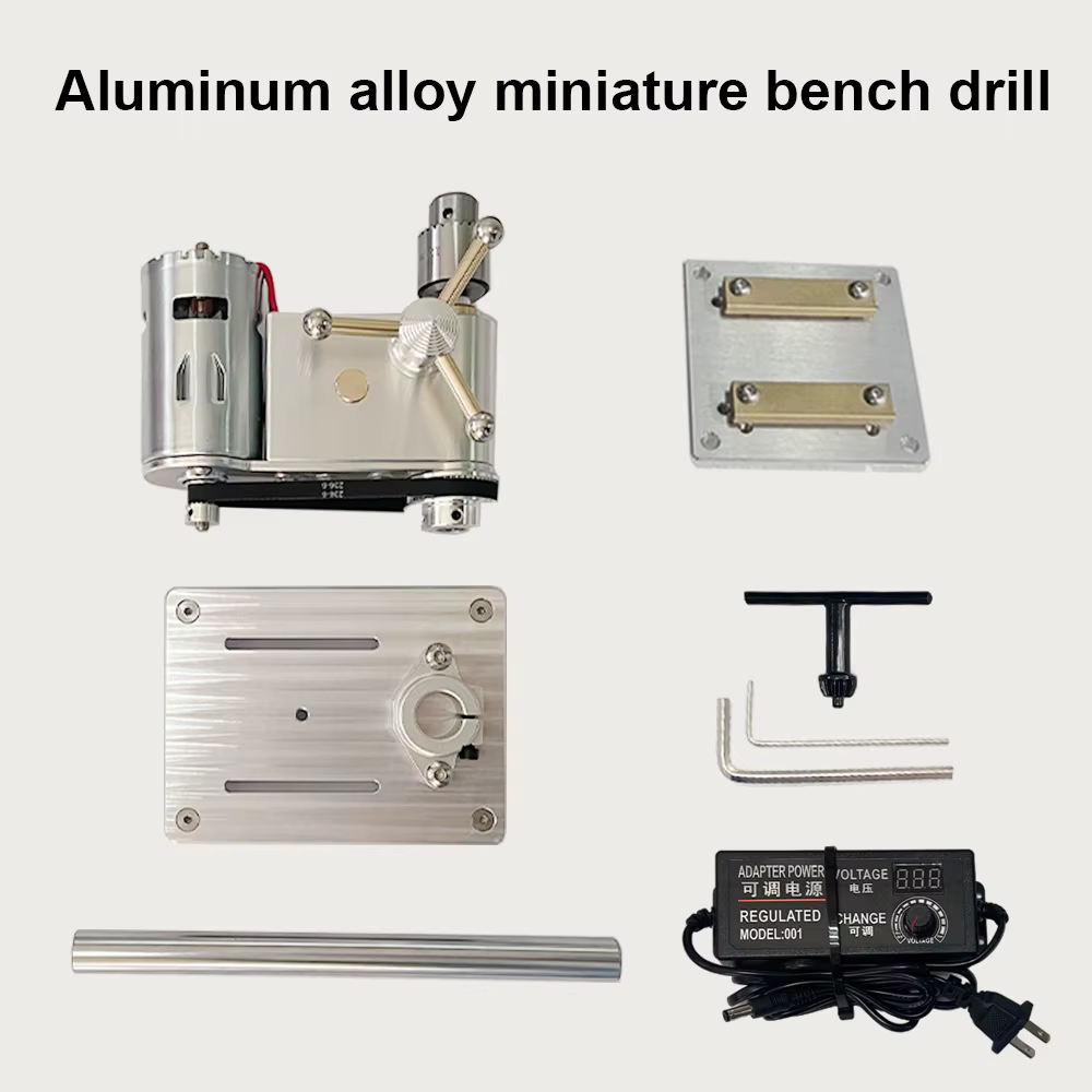 Kit de perceuse d'établi l'inventaire en alliage d'aluminium