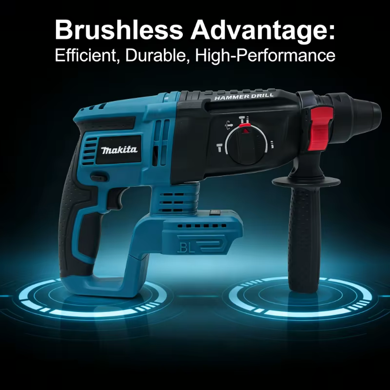 Makita Perceuse à percussion sans fil 18V (26MM) - Outil électrique sans fil à batterie lithium pour le perçage (machine uniquement)