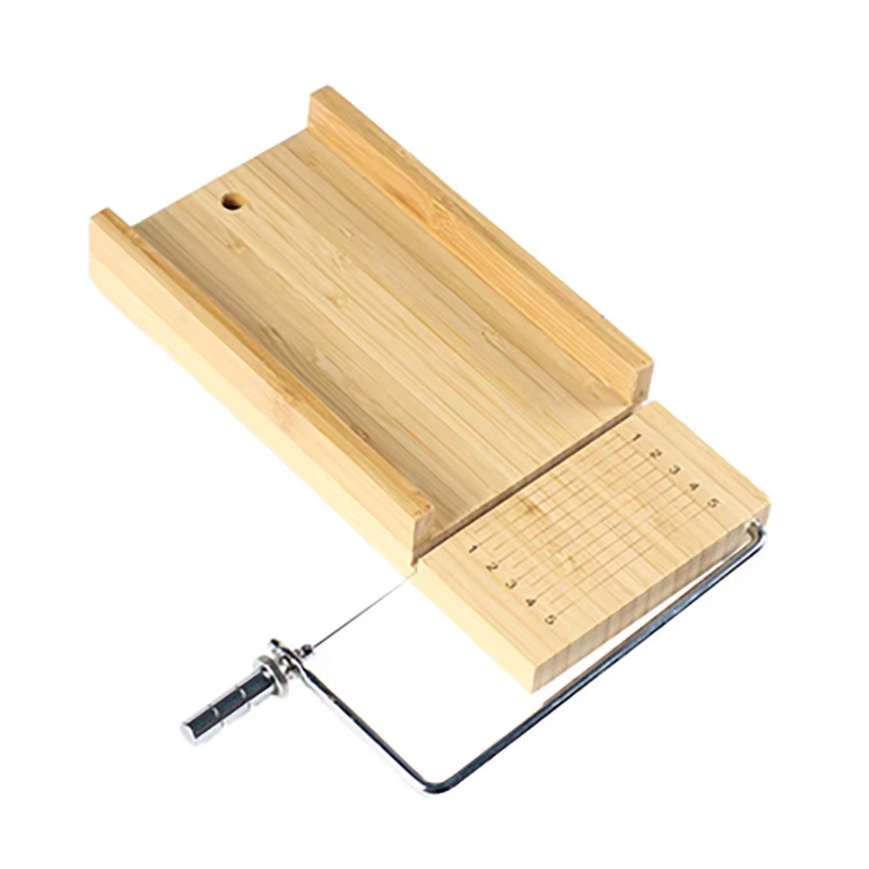 Bambou Regina Cutter avec échelle de taille, biseauté, fil de rabot, trancheuse, bricolage fait à la main, outils de coupe