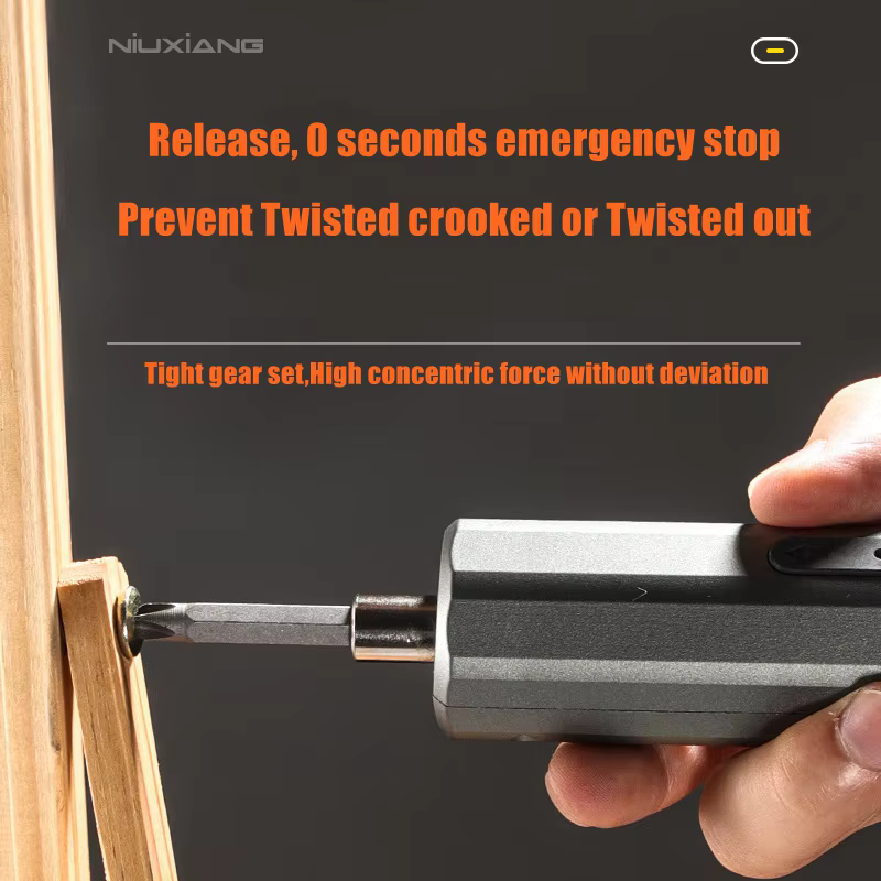 Tournevis électrique Portable sans fil avec 2 Mini perceuse