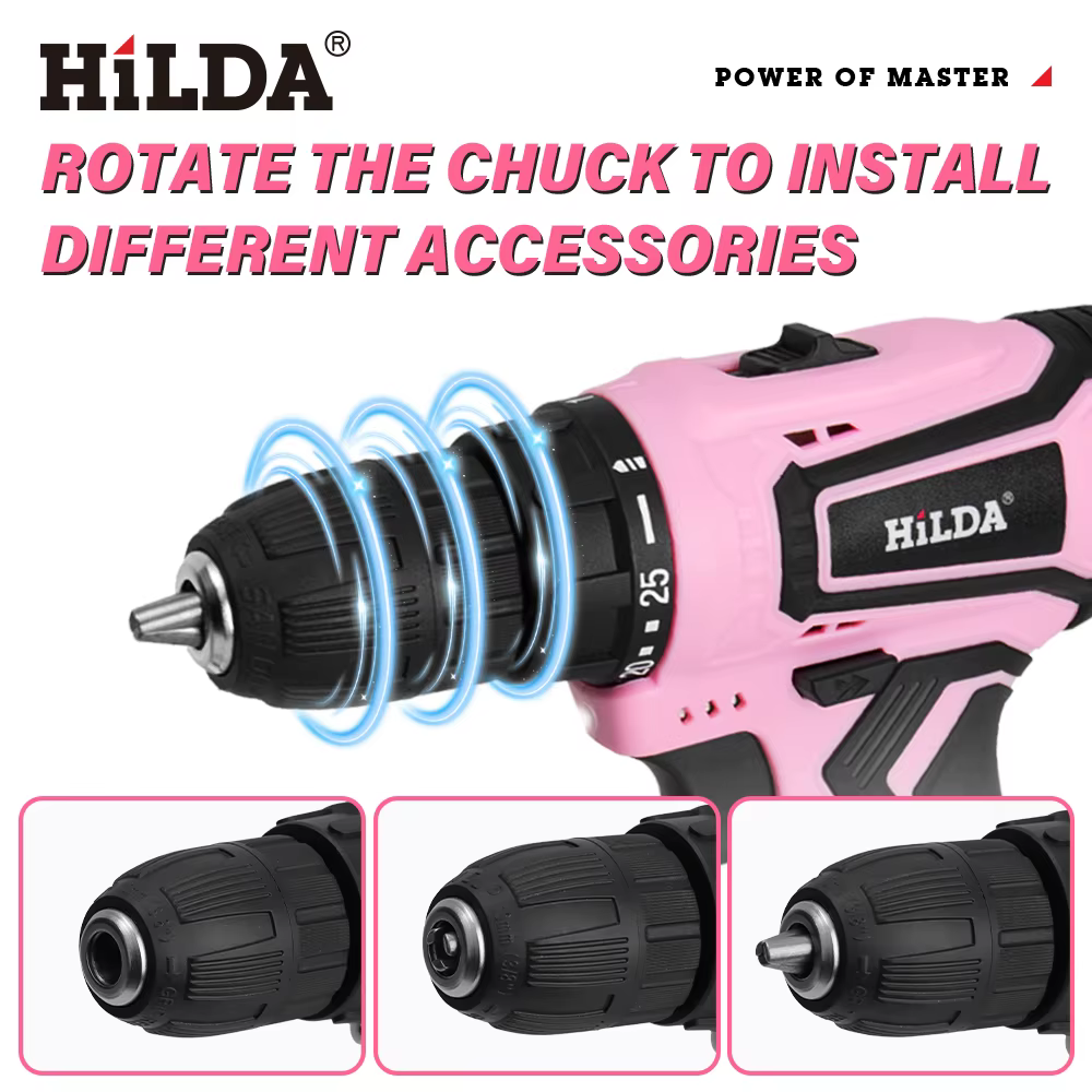HILDA perceuse électrique 12V