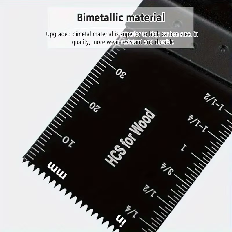 Lames de scie oscillantes pour la coupe du bois/métal/plastique