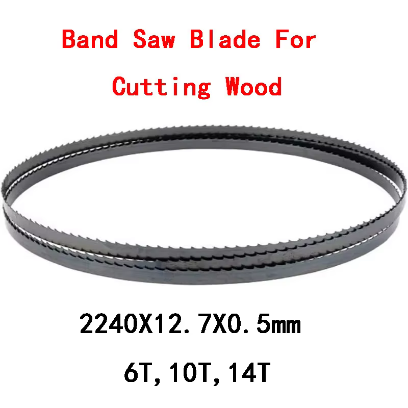 Lot de 3 lames de scie à ruban de 2240 mm pour le bois