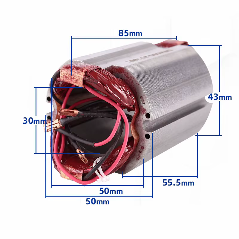 Rotor AC220-240V pour Makita GA5030 GA4530 GA4030 GA5034 GA4534 GA4031 PJ7000 GA4030R GA4034