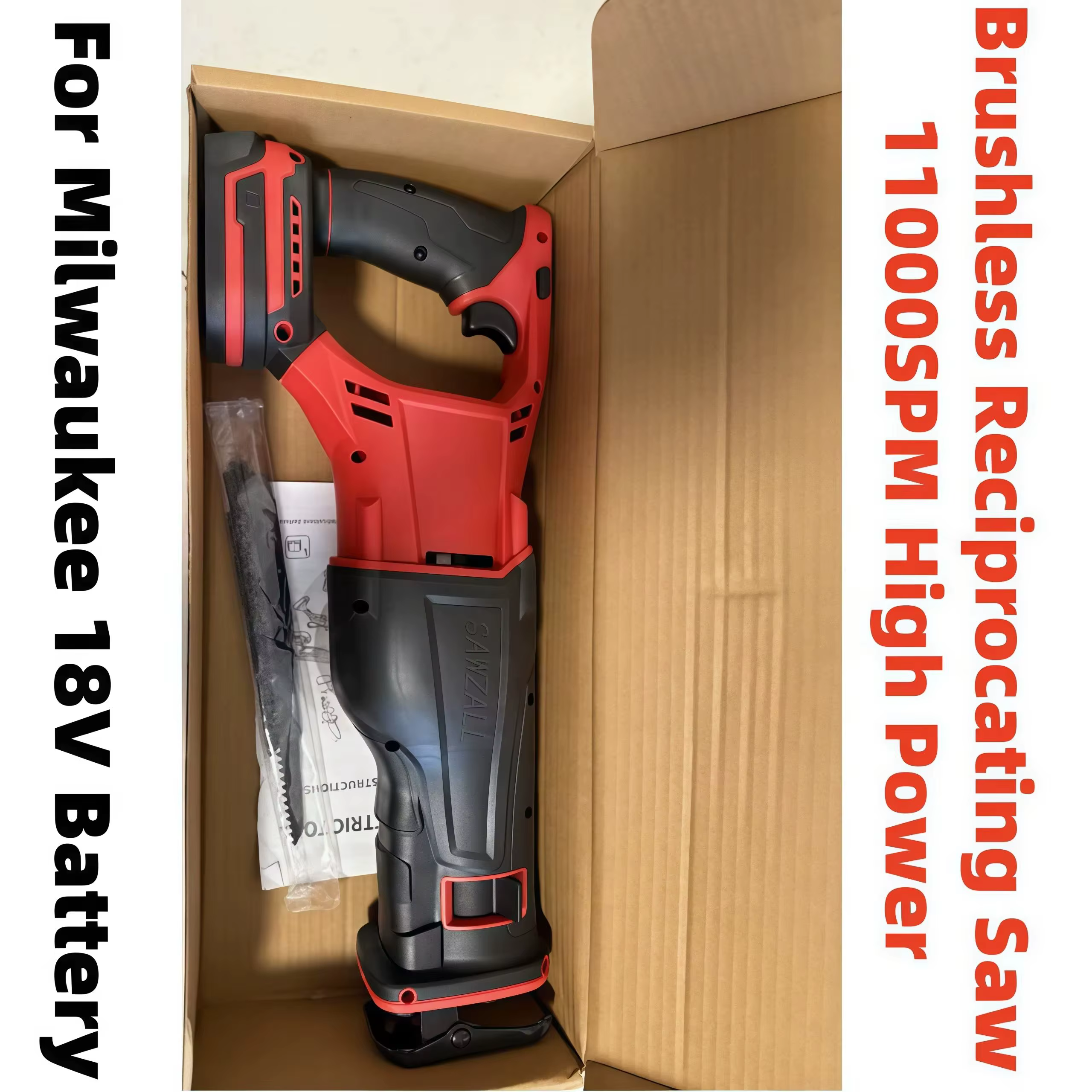 Scie sabre sans fil sans balais 11 000 spm - Scie alternative