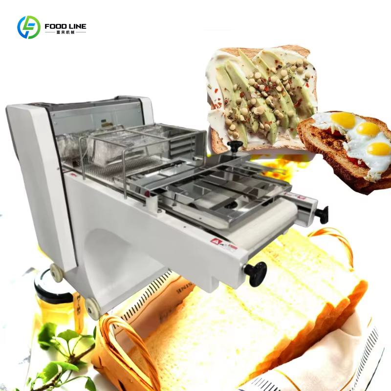 Machine à griller automatique personnalisée, 24 tranches par minute, haute efficacité, équipement de cuisson commercial