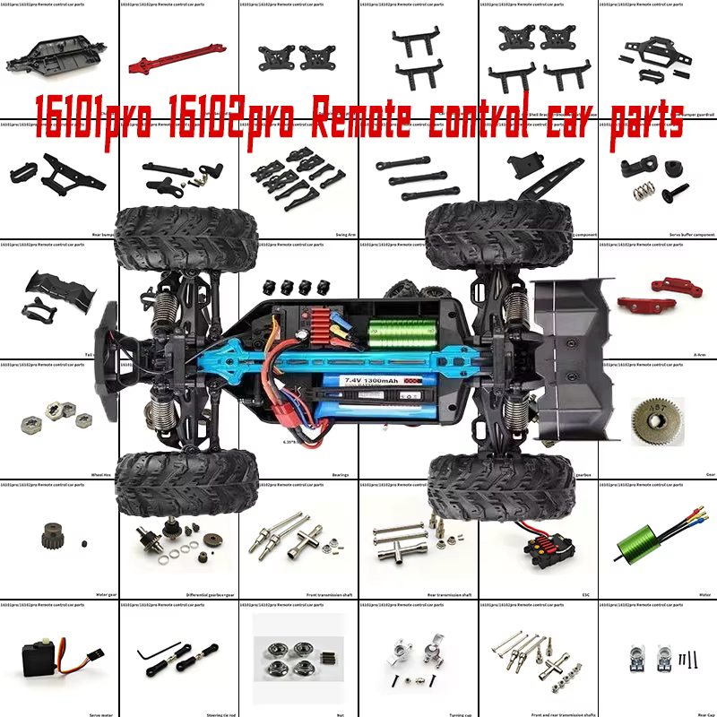 SCY 16101 PRO 16102 PRO 16103 PRO RC voiture pièces de mise à niveau en métal sans brosse pièces de bricolage pièces originales arbre d'entraînement d'engrenage de moteur sans brosse
