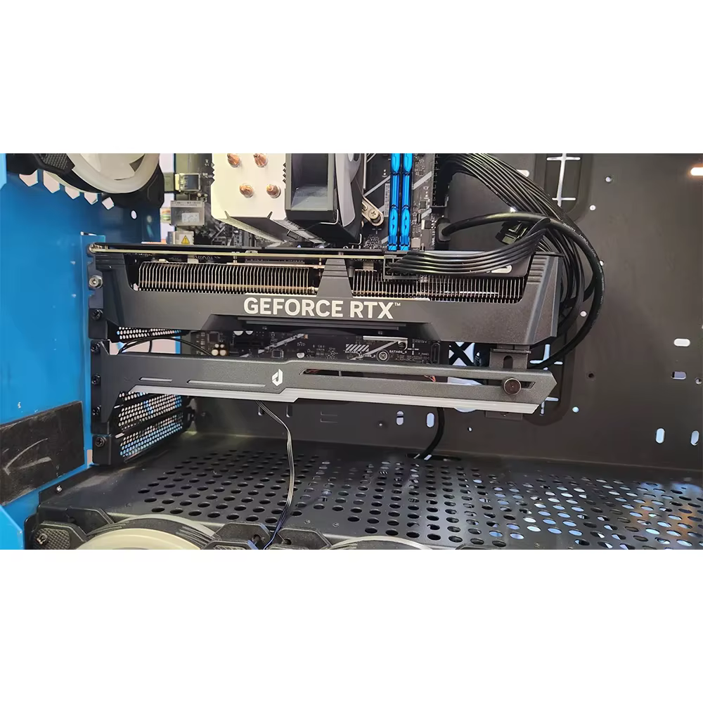 Support anti-affaissement pour GPU, réglable à gauche et à droite, adapté à la plupart des GPU